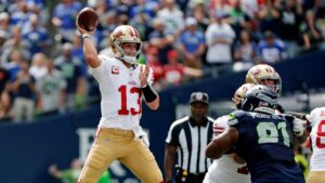 Brock Purdy lidera triunfo de 49ers sobre Seahawks en Semana 1 de la NFL 2025