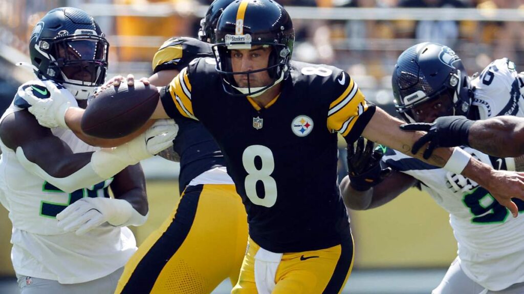 Aaron Rodgers en el Steelers vs Seahawks