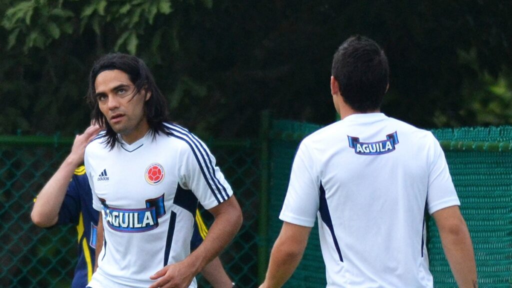 Radamel Falcao García entrando con la Selección Colombia 2013 / Vizzor
