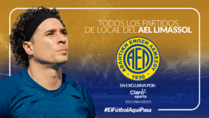 Memo Ochoa en vivo: Claro Sports trae para ti los partidos del AEL Limassol