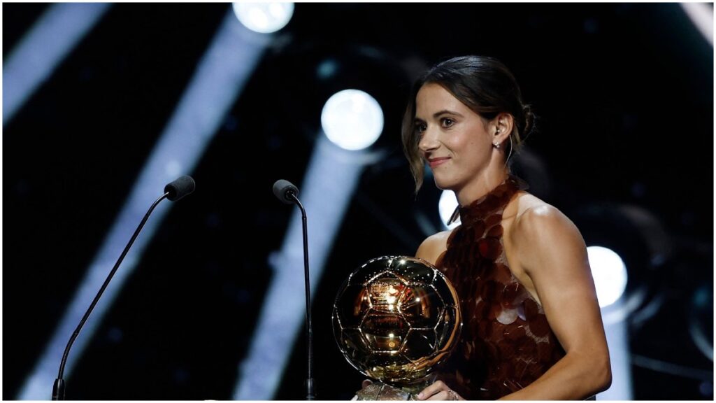 Aitana Bonmatí recibe su tercer Balón de Oro | Reuters