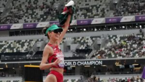 Alegna González, con especial agradecimiento a México tras medalla de plata en Tokyo 2025