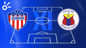 Posibles alineaciones del Junior vs Deportivo Pasto por la Liga BetPlay 2025-II