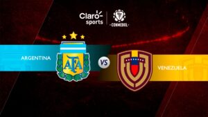 Argentina vs Venezuela, en vivo: transmisión de las Eliminatorias Conmebol, rumbo al Mundial 2026