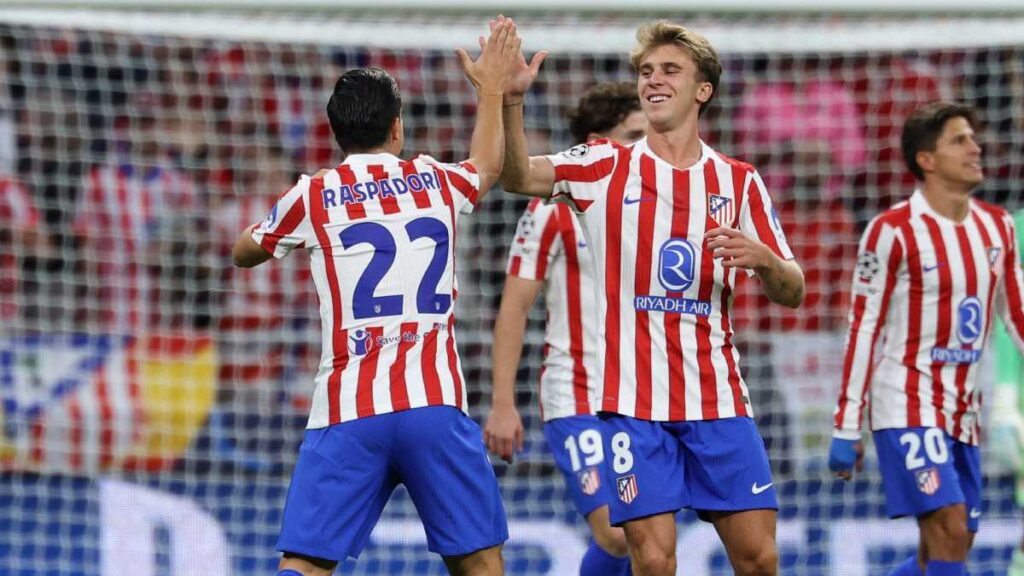 Atlético vence al Eintracht en la Champions