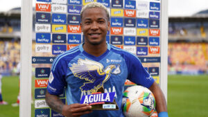 Beckham Castro, el cuarto jugador de Millonarios que anota triplete en esta década