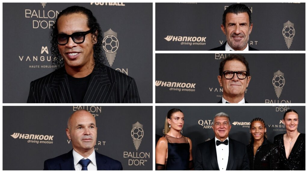 Alfombra roja del Balón de Oro 2025 | AFP / Reuters