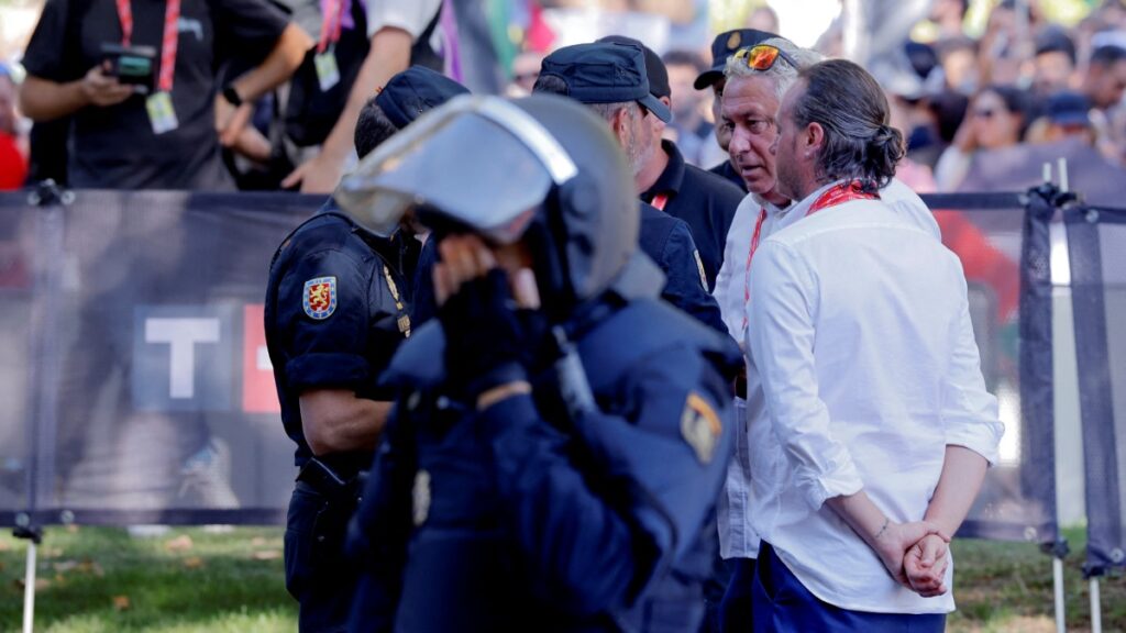 Protestas en La Vuelta | Pierre-Philippe MARCOU / AFP.