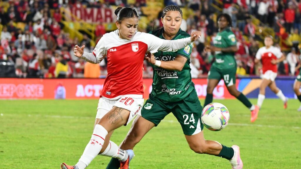 Final entre Santa Fe y Cali | VizzorImage.