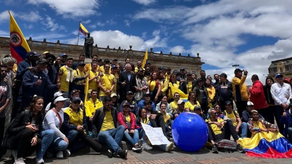 Protestas deportistas colombianos | Redes COC.