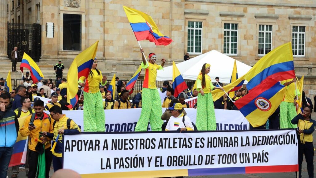 Protestas en Colombia de deportistas | COC.