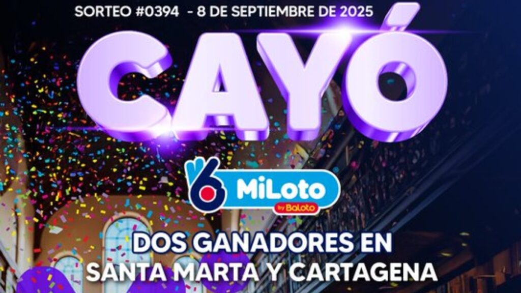 ¡Cayó MiLoto en la Costa Caribe!