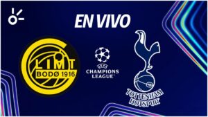 Bodo Glimt vs Tottenham, en vivo el partido de la jornada 2 de la Champions League 2025