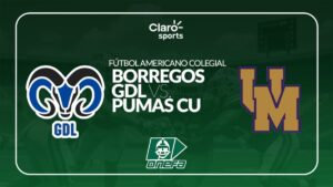 Borregos Guadalajara vs Pumas CU, en vivo la ONEFA 2025: transmisión de la semana 4