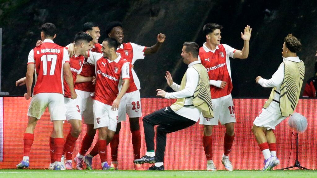Braga vence al Feyenoord en la Europa League