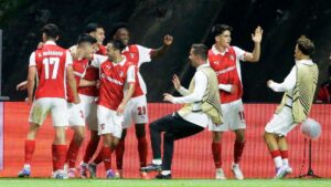 Braga saca tres puntos en casa ante Feyenoord en su estreno en la Europa League