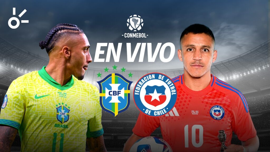 Brasil enfrenta a Chile en las Eliminatorias Sudamericanas