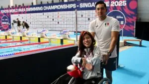 Fabiola Ramírez le da a México su quinta medalla en el Campeonato Mundial de Para Natación 2025
