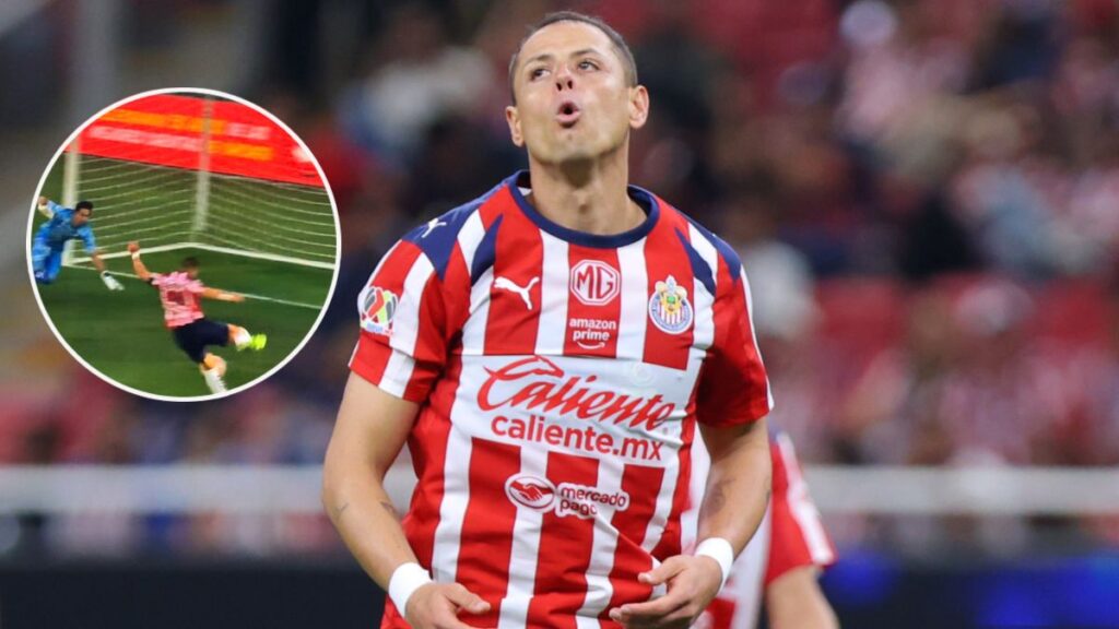 Chicharito falla gol increíble en amistoso ante León