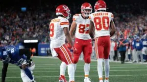 Kansas City Chiefs gana su primer partido de la temporada frente a New York Giants