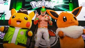 Místico se roba la Noche de Leyendas Pokémon en la Arena México