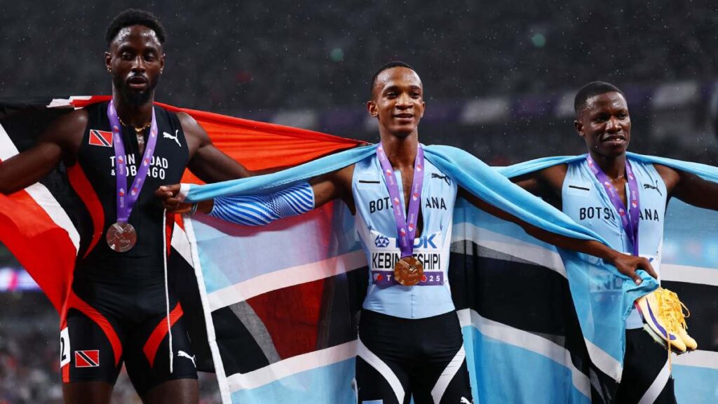 Botsuana, con doble presencia en el podio de los 400m varonil en Tokyo 2025