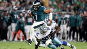Eagles demuestra su poderío terrestre y derrota a los Cowboys en el Kickoff 2025 de la NFL