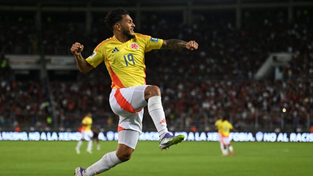 Luis Suárez, el hombre de la noche en Maturín. AFP