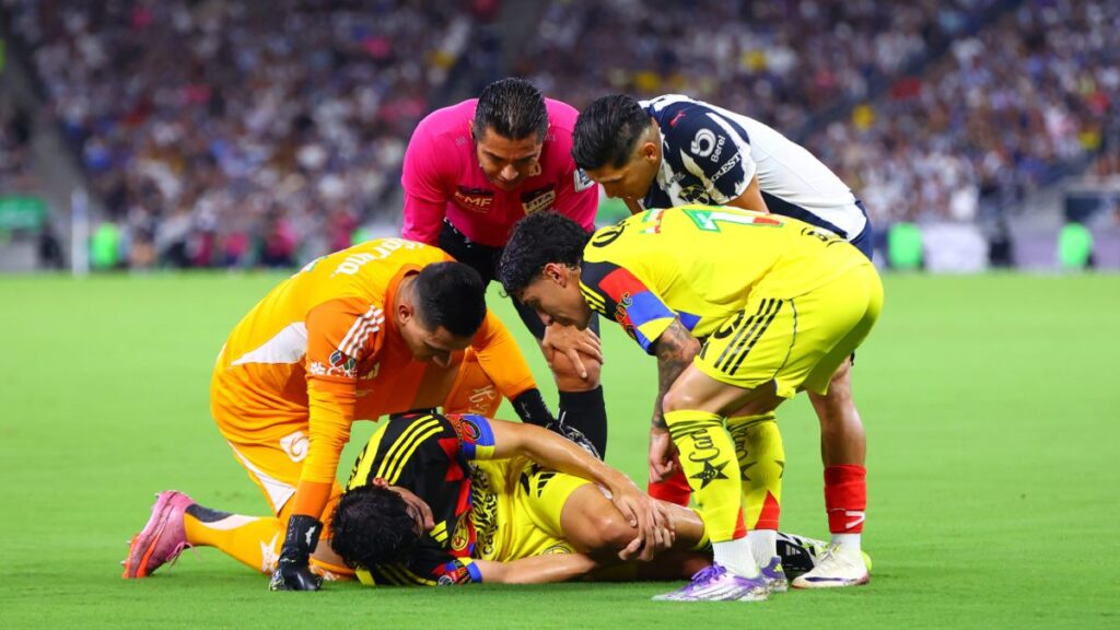 Dagoberto Espinoza lesionado con América