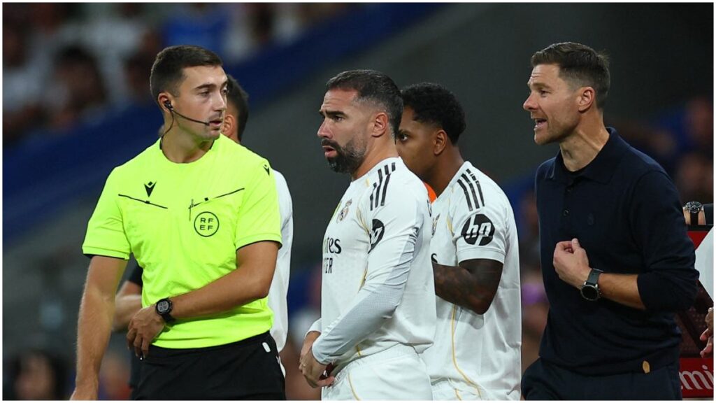 Dani Carvajal junto a Xabi Alonso en el Real Madrid | Reuters