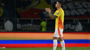 James Rodríguez, con sentimientos encontrados tras el triunfo ante Bolivia