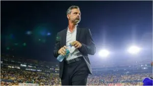 Diego Cocca no da importancia al hostil recibimiento en el Volcán