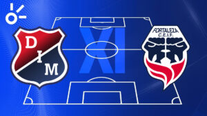 Alineaciones confirmadas de Independiente Medellín vs Fortaleza por la Copa BetPlay Dimayor 2025