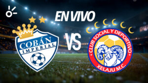 Cobán Imperial vs Xelajú MC, en vivo el minuto a minuto del partido por la jornada 10 del Apertura 2025
