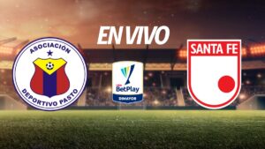 Deportivo Pasto vs Santa Fe en vivo la Liga Betplay 2025-II: resultado y goles de la jornada 12