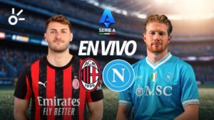 Milan vs Napoli en vivo la Serie A 2025: resultado y goles de la jornada 5