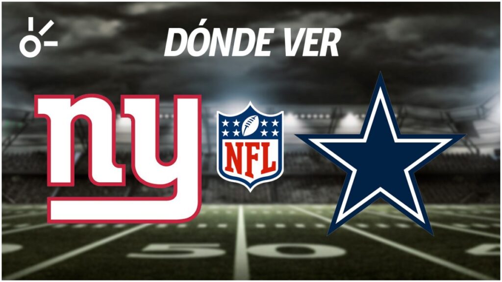 ¿Dónde ver en vivo online el New York Giants vs Dallas Cowboys? | Claro Sports