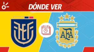 Ecuador vs Argentina en vivo: horario, dónde ver y alineaciones de la jornada 18, Eliminatorias Sudamericanas