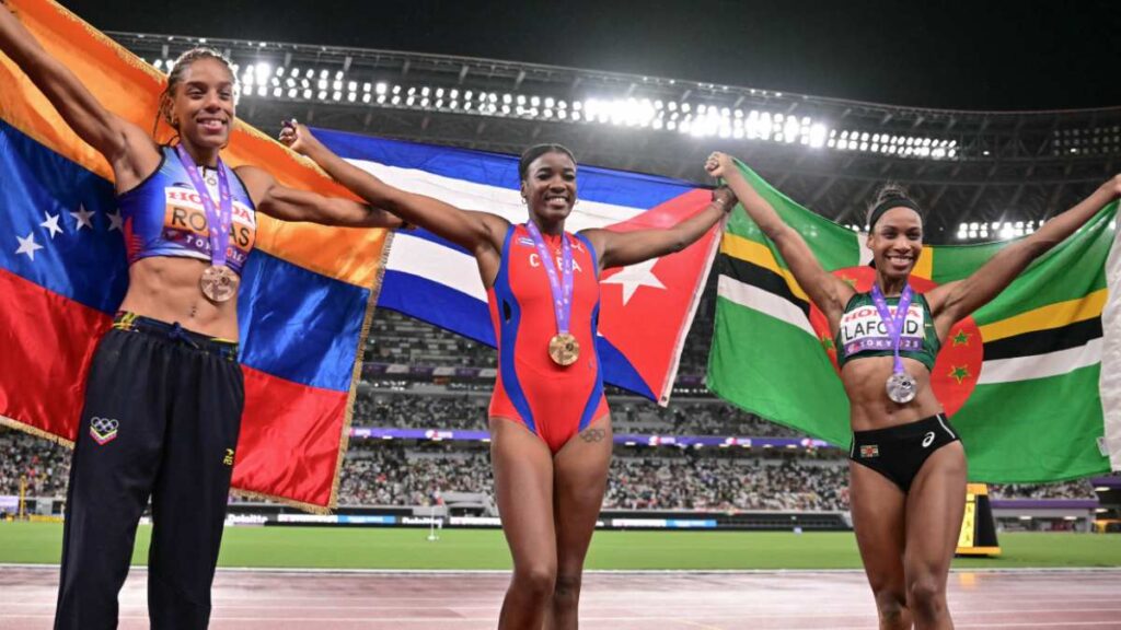 Leyanis Pérez Hernández logró la mejor marca del año en triple salto