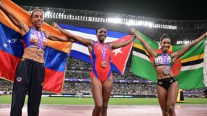 Leyanis Pérez gana oro y Yulimar Rojas vuelve al podio en Tokyo 2025