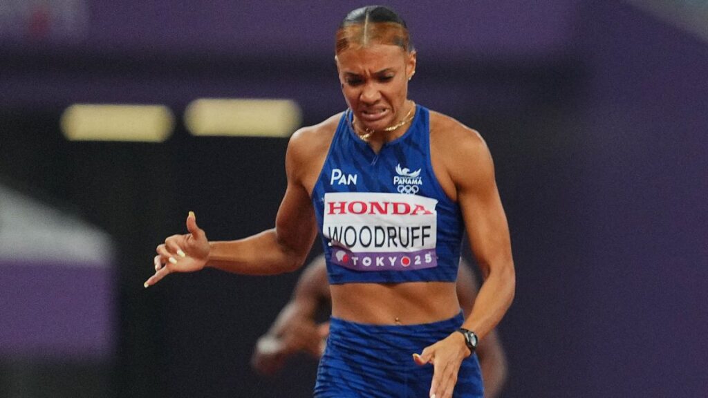Gianna Woodruff quinto lugar 400m vallas Tokyo 2025