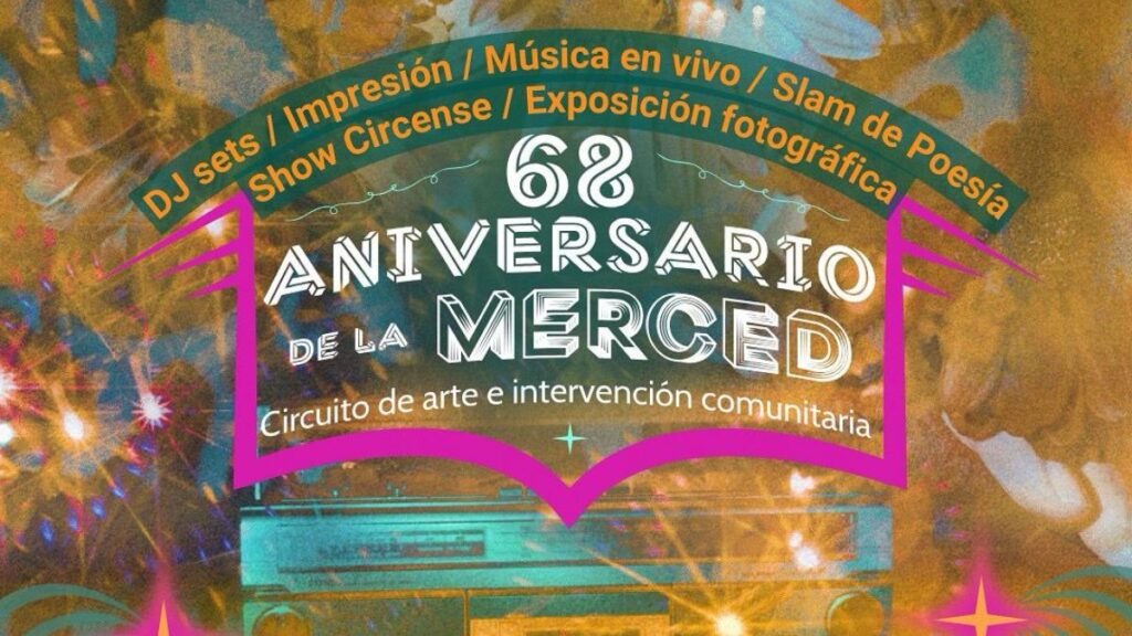 La celebración conmemora el 68° aniversario del mercado. Foto X: @CulturaCiudadMx