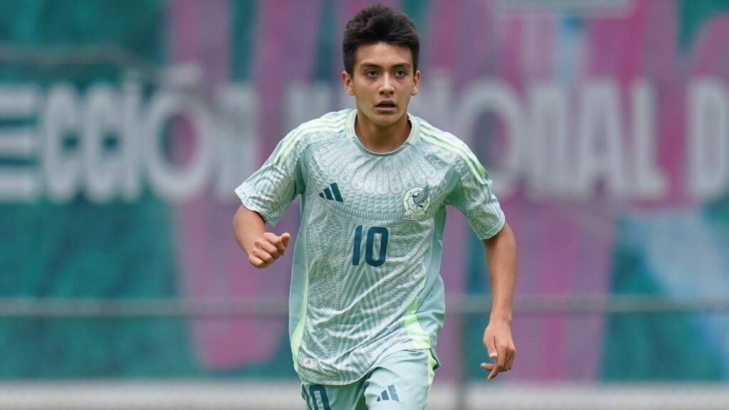 Así le fue a México en su preparación rumbo al Mundial sub 20 Chile 2025 donde destaca la participación de Gilberto Mora.