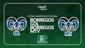 Borregos Guadalajara vs Borregos Monterrey en vivo la ONEFA 2025: transmisión de la semana 1