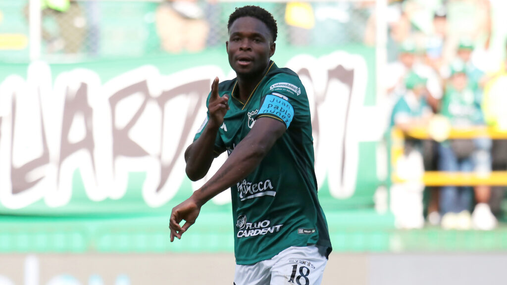 Avilés Hurtado, jugador del Deportivo Cali. - Vizzor Image.