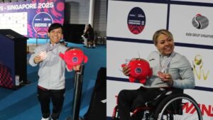 Jesús Gutiérrez y Patricia Valle aportan medallas a México en Mundial de Para Natación Singapur 2025