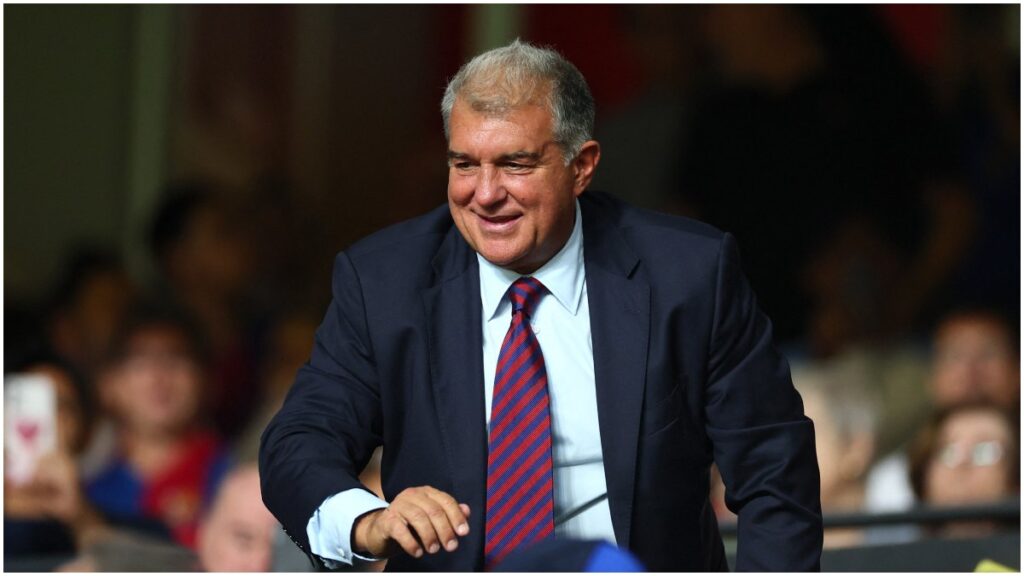 Joan Laporta, presidente del Barcelona | Reuters