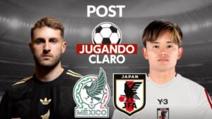 Jugando Claro post en vivo: México vs Japón, partido amistoso