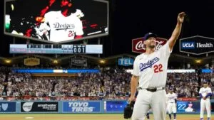 Dodgers asegura su boleto a los Playoffs en el adiós de Clayton Kershaw