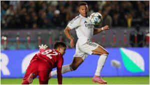Real Madrid golea al Kairat: Kylian Mbappé acecha récord de Raúl González en Champions League